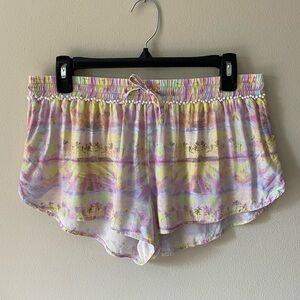 Victoria’s Secret Tie Dye Palm Tree Sleep Short